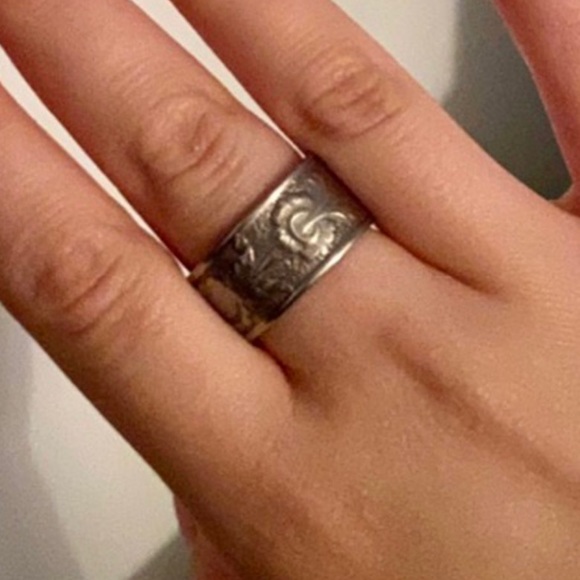 Handmade Spoon Ring Size 9-9.5 - Picture 3 of 3